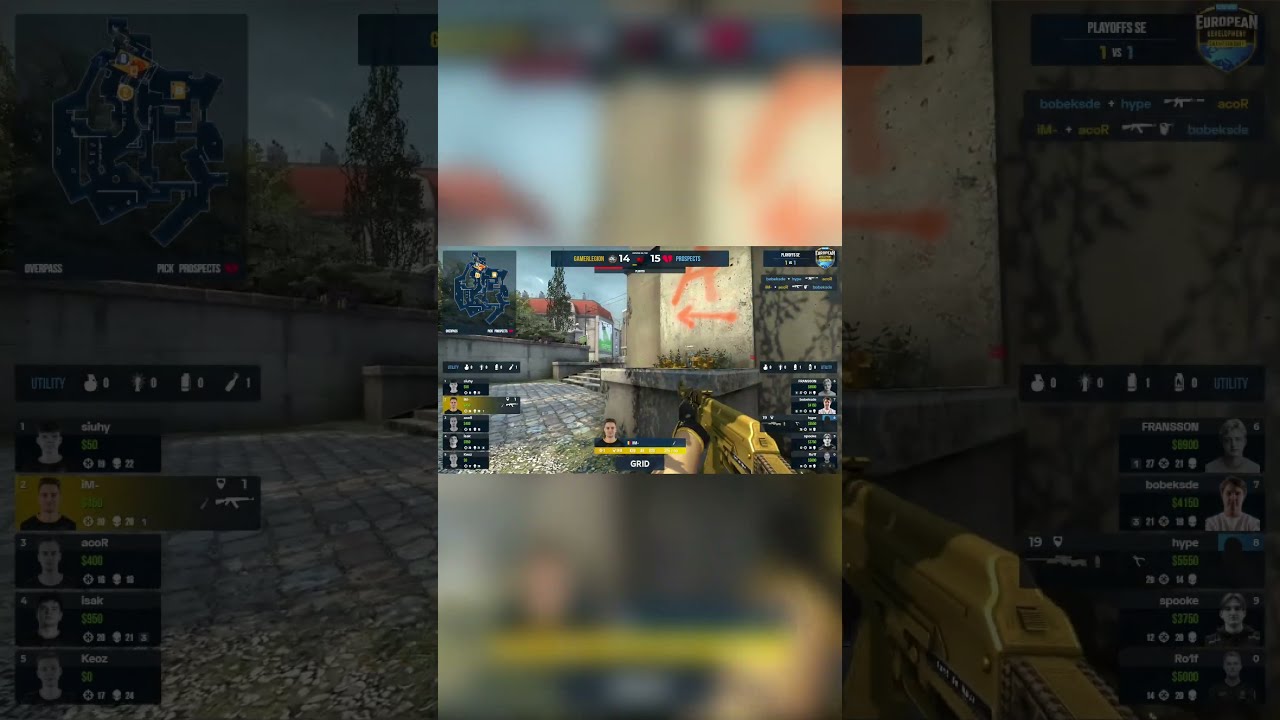 HiGHLiGHTS FROM THE GAME GamerLegion Vs PROSPECTS