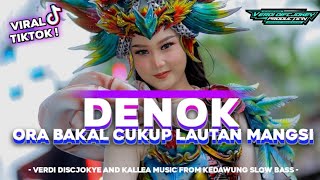 Download Lagu DJ ORA BAKAL CUKUP LAUTAN MANGSI - DENOK - STYLE PARTY X KENDANG VIRAL TIKTOK❗❗ MP3