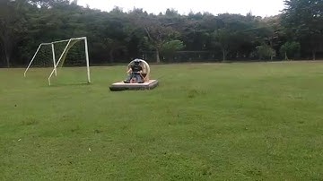 Hovercraft Test Run (84kg) - Center for Innovative Learning - Surya University