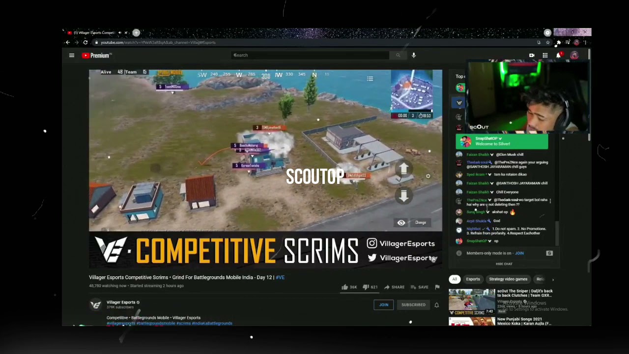 Scout Spectating Jonathan 1v3 clutch against IND