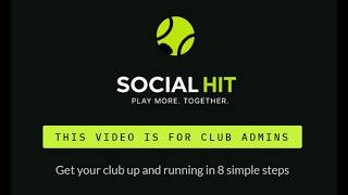 SocialHit.ie Club Admin Setup Guide | Complete Onboarding Tutorial (Step-by-Step)
