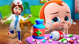 Oh No ! Medicine Is Not Candy ❌ | Be Careful Baby!  | and More Nursery Rhymes & Kids Song
