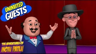 Motu Patlu In English Kids Animation Cartoon For Kids Uninvited Guests