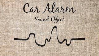 Car Alarm Sound Effect