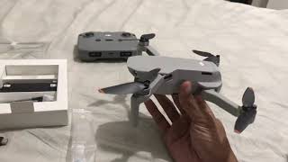 DJI Mini 2 - Voando torto, problema na helice e voando sozinho.