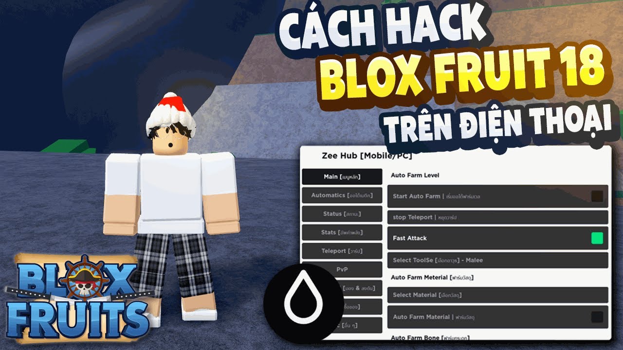 Hack blox fruit v18 client giọt nước v6 [rain fruit new] [FIXLAG] esp,auto  farm,raid,chets hop - BiliBili