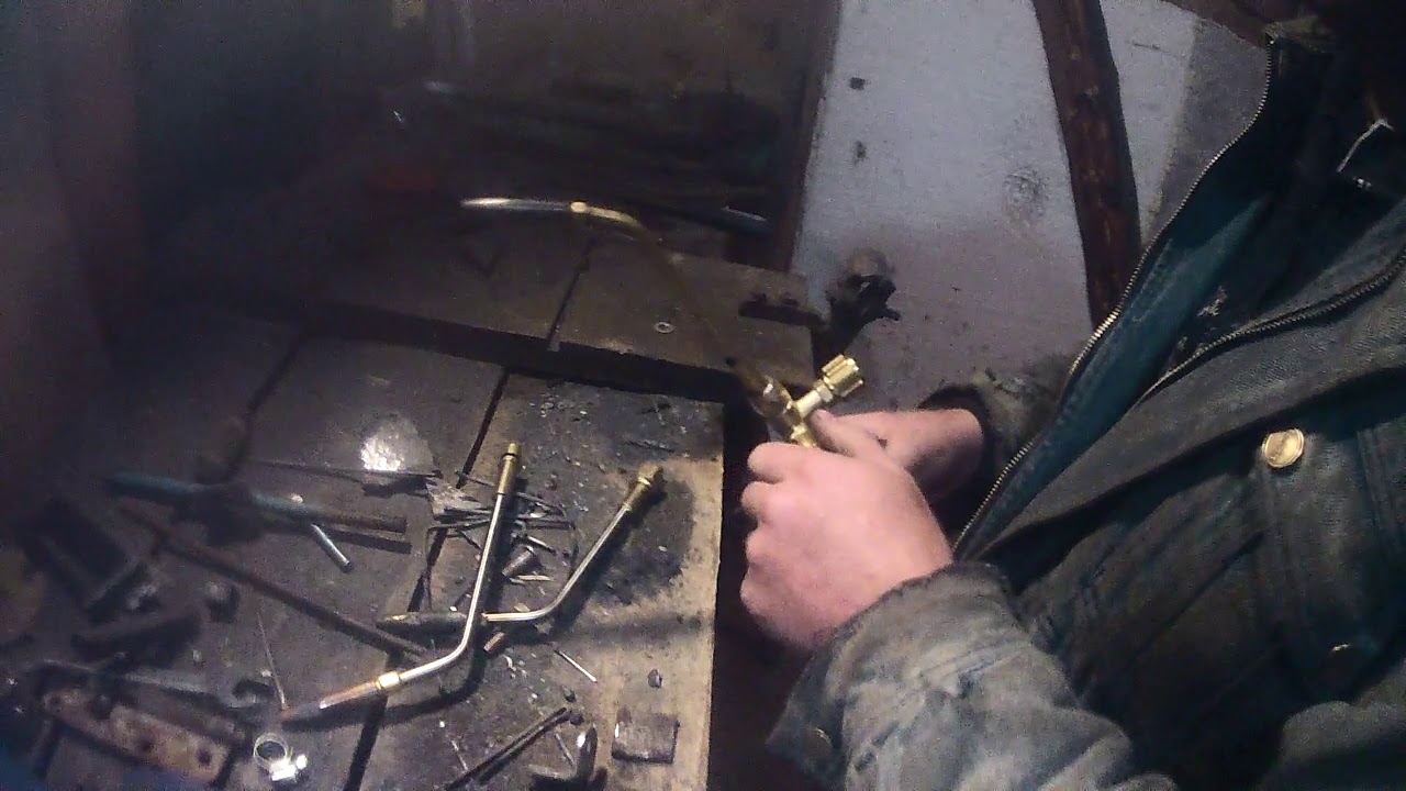 Газосварка. Пропан-кислород. Первый опыт - YouTube
