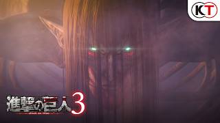 ゲーム『進撃の巨人３』アナウンストレーラー