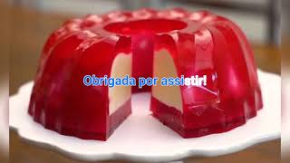 Receita de Gelatina Recheada - Fácil e Deliciosa!