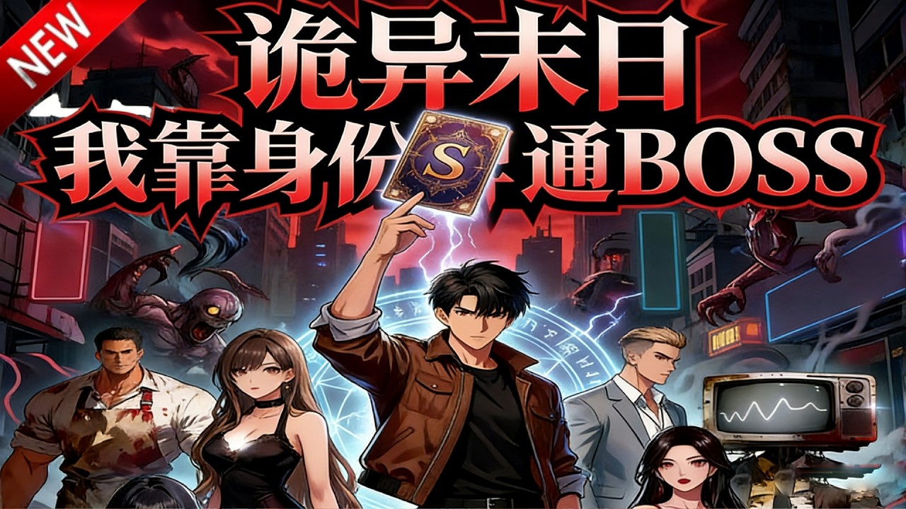 💥【新番上线】遭至亲背叛，坠入诡异末世，借身份牌逆袭，手撕叛徒直捣 BOSS 老巢！《诡异末日我靠身份牌通BOSS》全集 Multi SUB #热血 #漫剧 #动漫魔女