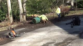Fall Leaf Clean up