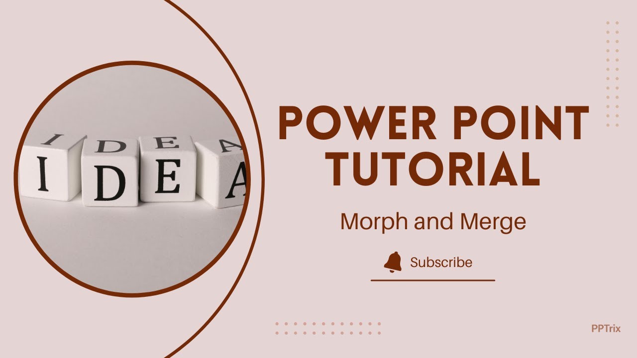 Quick PowerPoint Trick: Merge Shapes & Morph for Smooth Animations