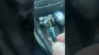 Saab 9-3  iPhone wired connection. USA spec 2006 without Bluetooth.