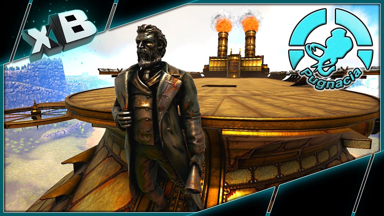 AMAZING STEAMPUNK AIRSHIP! :: MODDED ARK: PUGNACIA :: Ep 23 - YouTube
