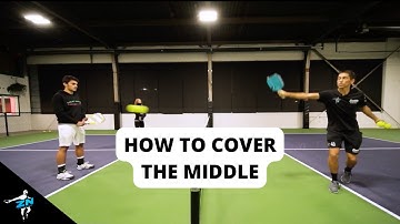 Covering The Middle Pickleball Doubles Strategy | Zane Navratil Pickleball