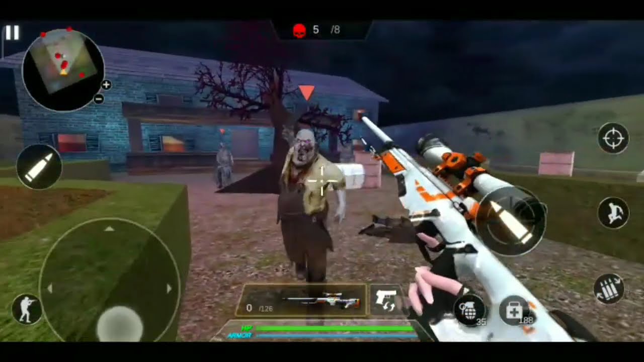 Strike Ops Story Mode: Haunted House Level 2 – New Weapons, New Challenges with new M249,AWM etc..