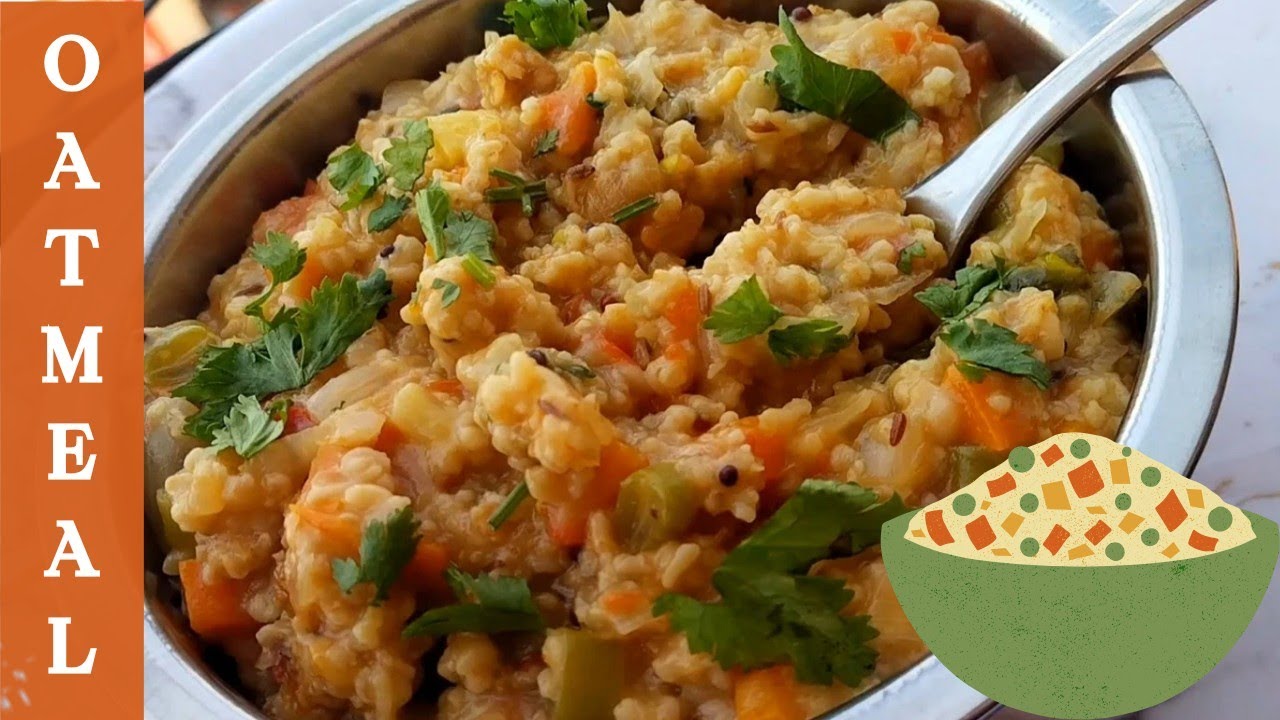 Tomato Oats Recipe for Weight Loss Easy Oats Recipe Indian Healthy
