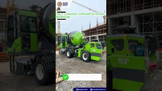 Produksi beton jadi lebih praktis dan efisien dengan Self Loading Concrete Mixer BDMG!