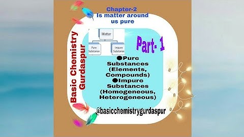 Class-9th |CBSE, PSEB| Chapter-2 Is matter around us pure {Part-1}Basic Chemistry Gurdaspur