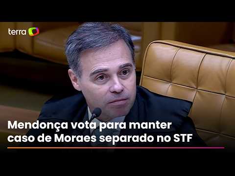 Mendonça vota para que julgamento de Moraes ocorra separado do seu no STF