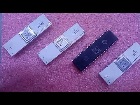Видео: Разгон отечественного процессора М1821ВМ85А  Intel 80C85