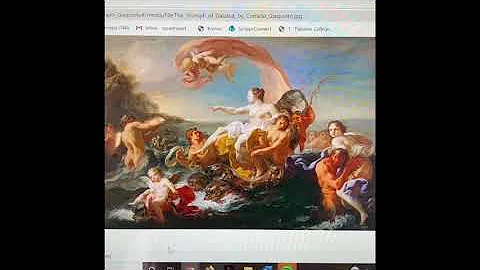 Cosa rappresenta il Trionfo di Galatea?