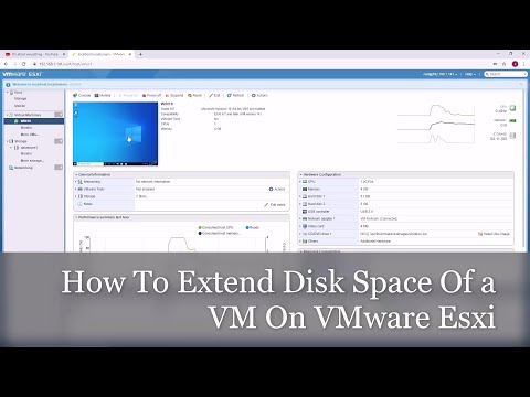 How To Extend Disk Space Of a VM On VMware Esxi