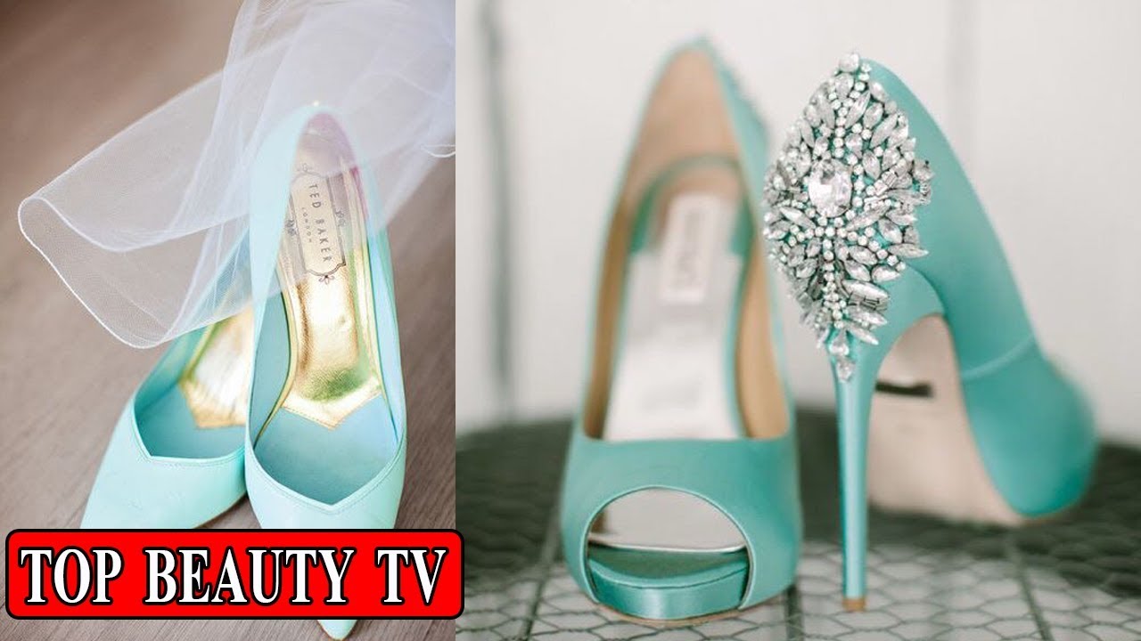 turquoise stilettos