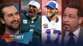 CAN’T-LOSE WEEKEND: Bills host Steelers, Eagles vs. Bucs & Browns-Texans | NFL | FIRST THINGS FIRST