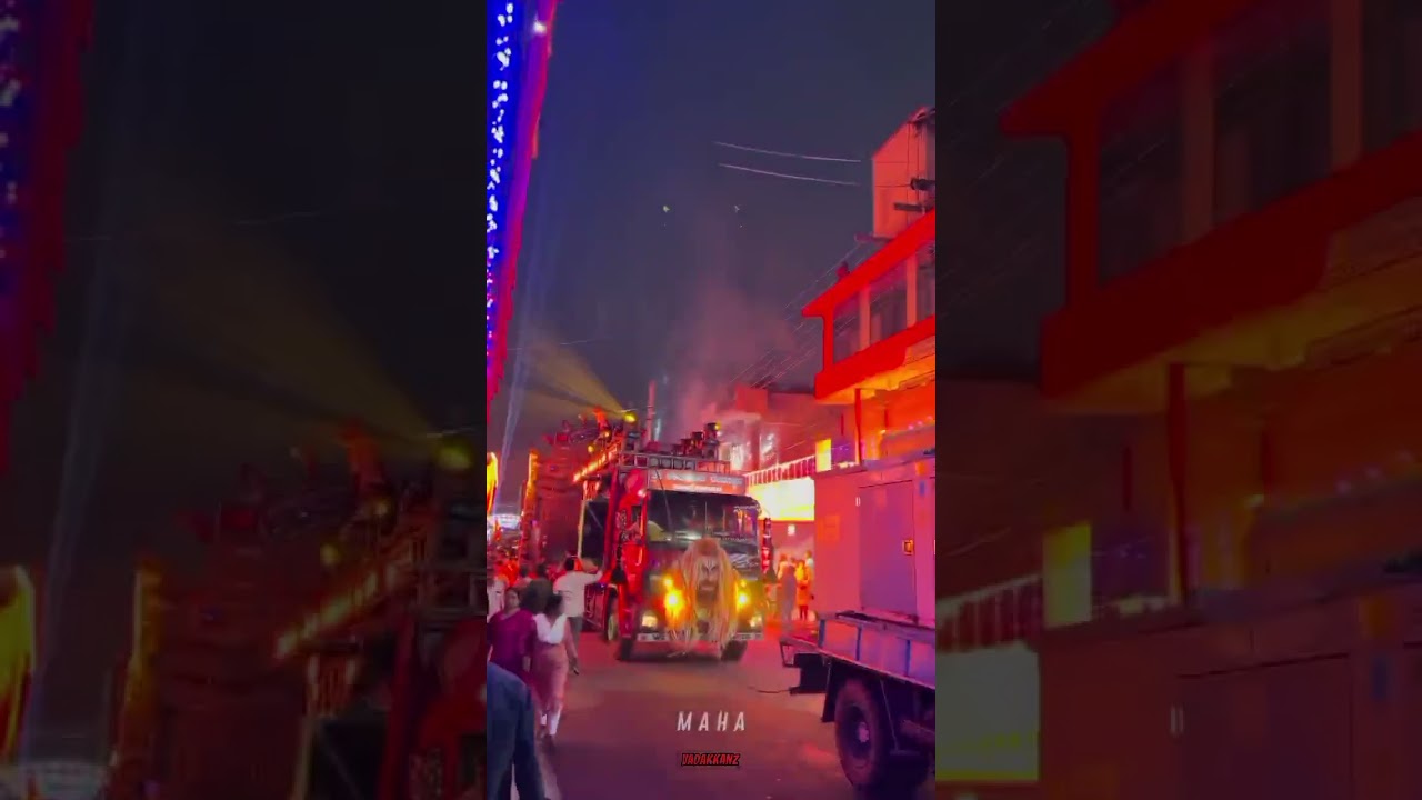 Theruvath palli nercha 2k24 *Team vadakanzz*with maha light and sound