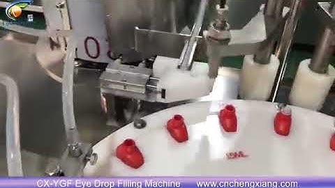 CX-YGF Eye drop bottle filling line#machine #bottlefillingcappinglabeling #factory #cap #automatic