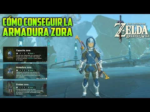 Vídeo: Zelda: Breath Of The Wild - Alcance O Domínio De Zora Da Ponte Inogo, E Como Obter A Armadura Zora