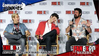 The Boys’ Antony Starr, Jack Quaid & Karl Urban Fan Expo Canada 2019 Q&A Panel