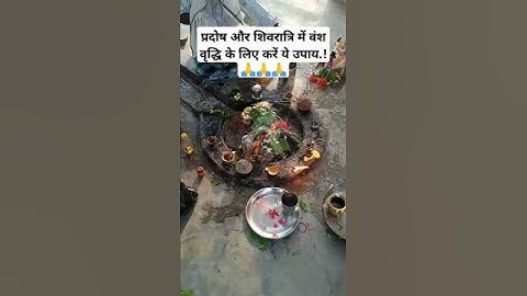 प्रदोष और शिवरात्रि में वंश वृद्धि के लिए करें ये उपाय.!🙏#shorts#pradeepmishrajidhankeupay#upay