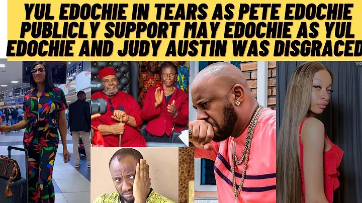 Yul edochie in tears as pete edochie publicly support May Edochie, yul and judy austin was disgraced