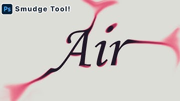 Quick Photoshop Tutorial: Smudge Text Effect!