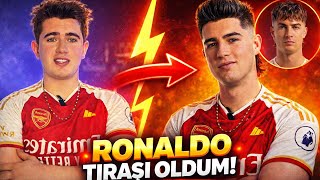 Berberden CR7 Olarak Çıktım! Ronaldo Tıraşı Denedimm😳🐐