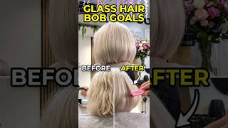 The only way to style a bob properly ✂️ #hairprofessional #bobhaircut #hairtips
