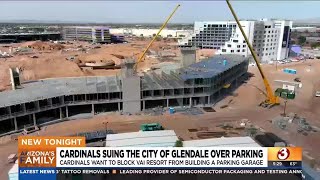 Cardinals sue the city of Glendale over parking garage
