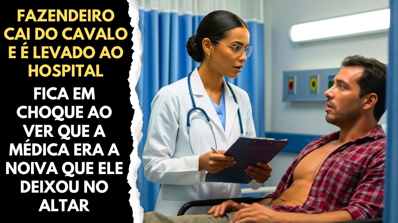 Fazendeiro cai do cavalo e a médica era a noiva que ele precisou abandonar no altar