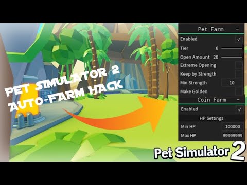 Op Gui Pet Simulator 2 Auto Farm Script Youtube - pet simulator 2 pain exist autofarm roblox scripts