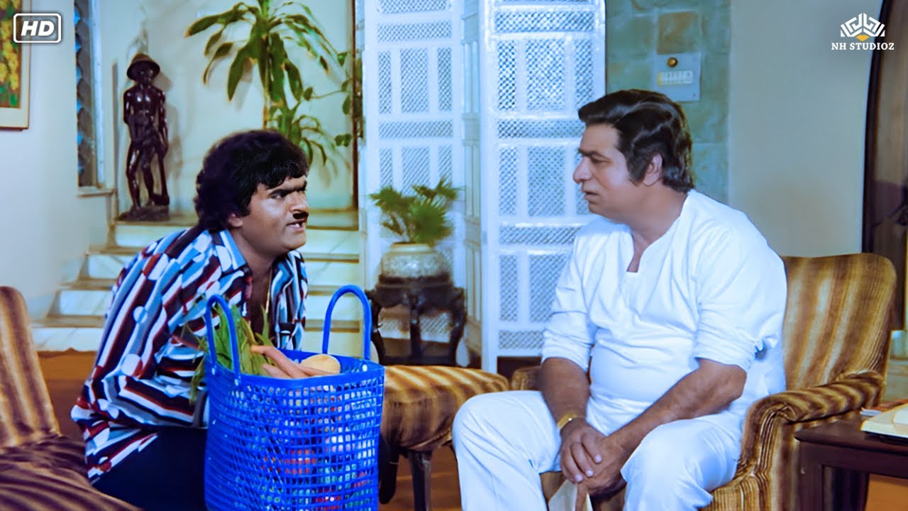 बजार गए थे ये गाजर क्या भाव लिए कादर का दूकान बंद है- कादर खान और अशोक श्रॉफ का कॉमेडी सीन