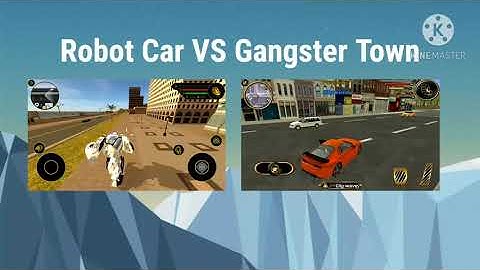 Robot Car VS Gangster Town Android Gameplay HD (Naxeex Corp & Good Thoughts Affect)