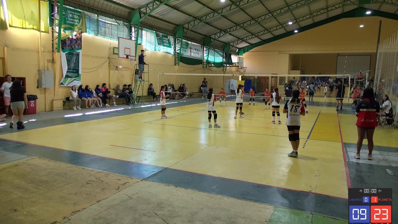 FINAL 3° Y 4° COPA DE ORO VERANO SALAMANCA DAMAS U12 - PLANETA VOLEY  V/S LINARES