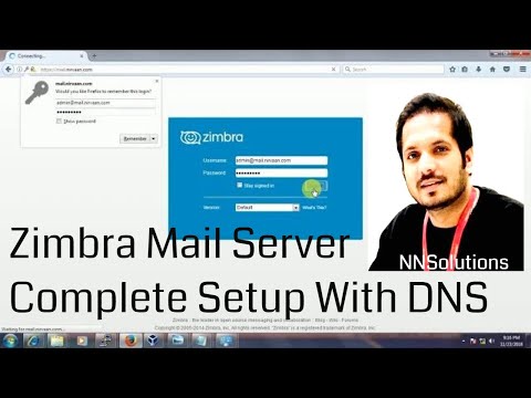 Zimbra mail server||Step by Step Complete Setup with DNS||Linux/Rhel7/Centos7||Hindi||Urdu-part-1