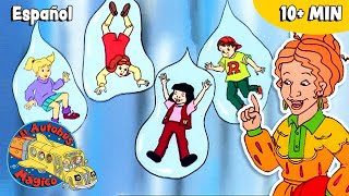 El tiempo y el ciclo del agua | Ciencia para niños | El Autobús Mágico