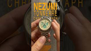 The New Tonnerre Chronograph from Nezumi! #sweden #microbrand #chronograph #budgetwatch