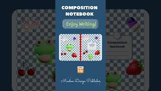 Composition Notebook📝7.5x9.25'' - 110 Pages - College Ruled