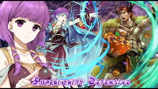 Lute superior defense vs Halloween Dorcas fire emblem heroes