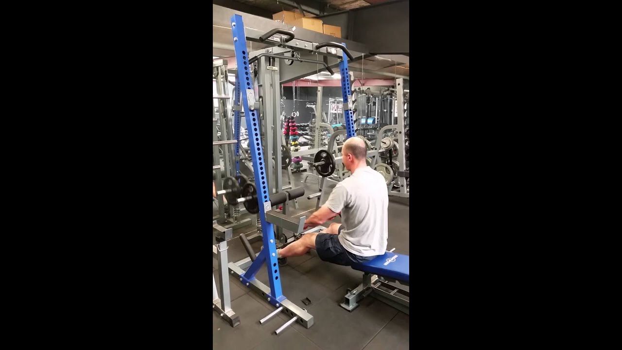 Half Rack with High Low Pulley Demo 2